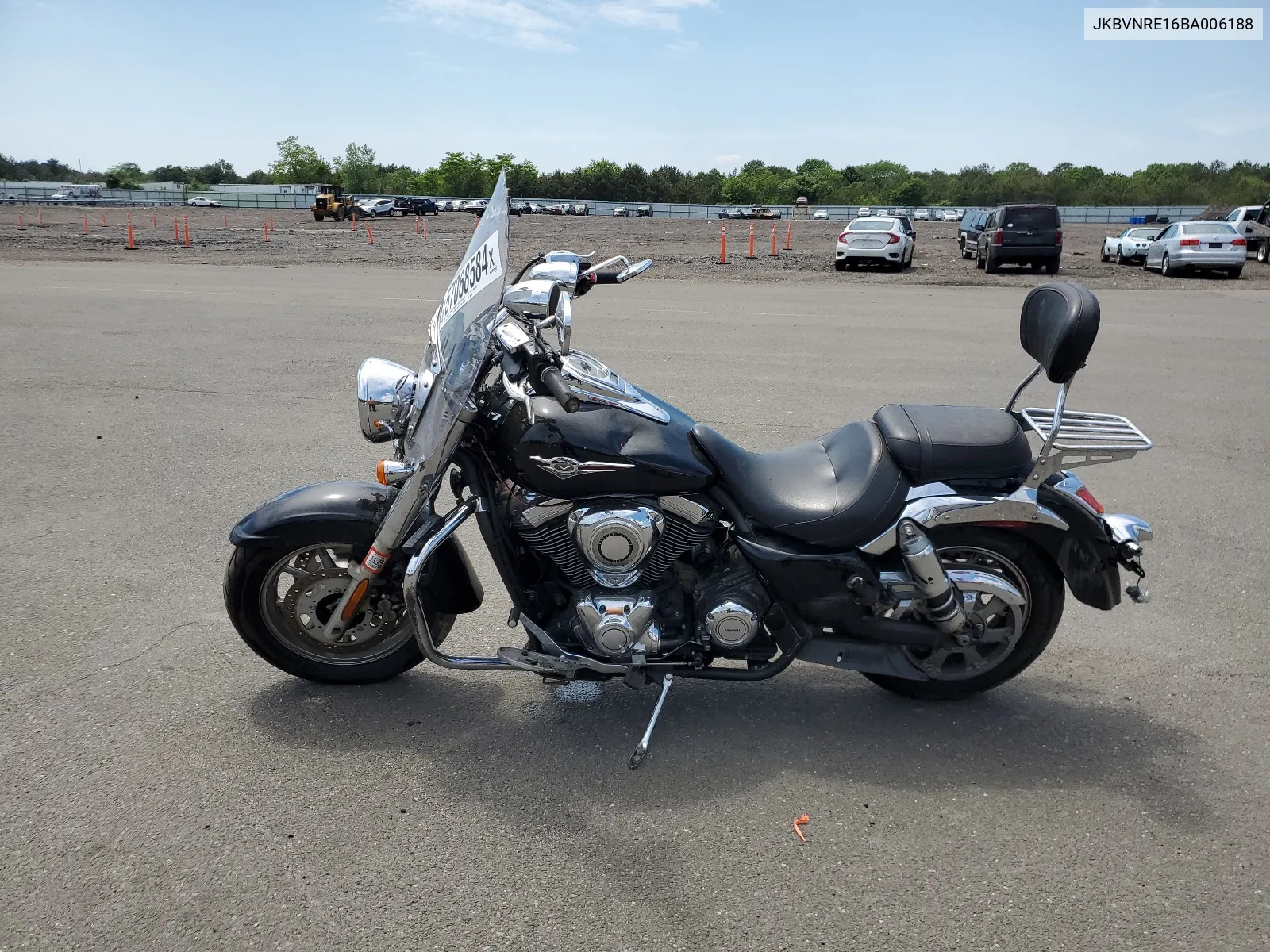 2011 Kawasaki Vn1700 E VIN: JKBVNRE16BA006188 Lot: 57068584