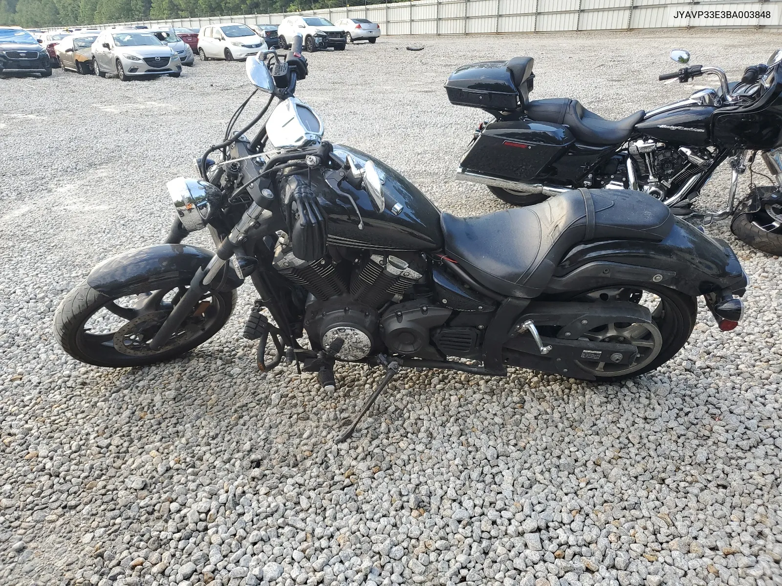 JYAVP33E3BA003848 2011 Yamaha Xvs1300 Cu