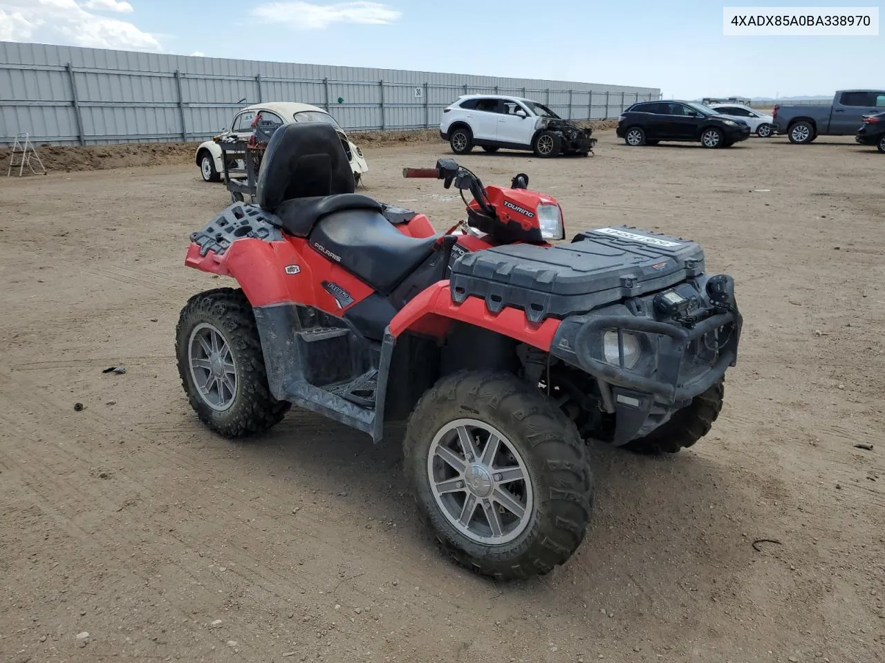 2011 Polaris Sportsman 850 VIN: 4XADX85A0BA338970 Lot: 63811854