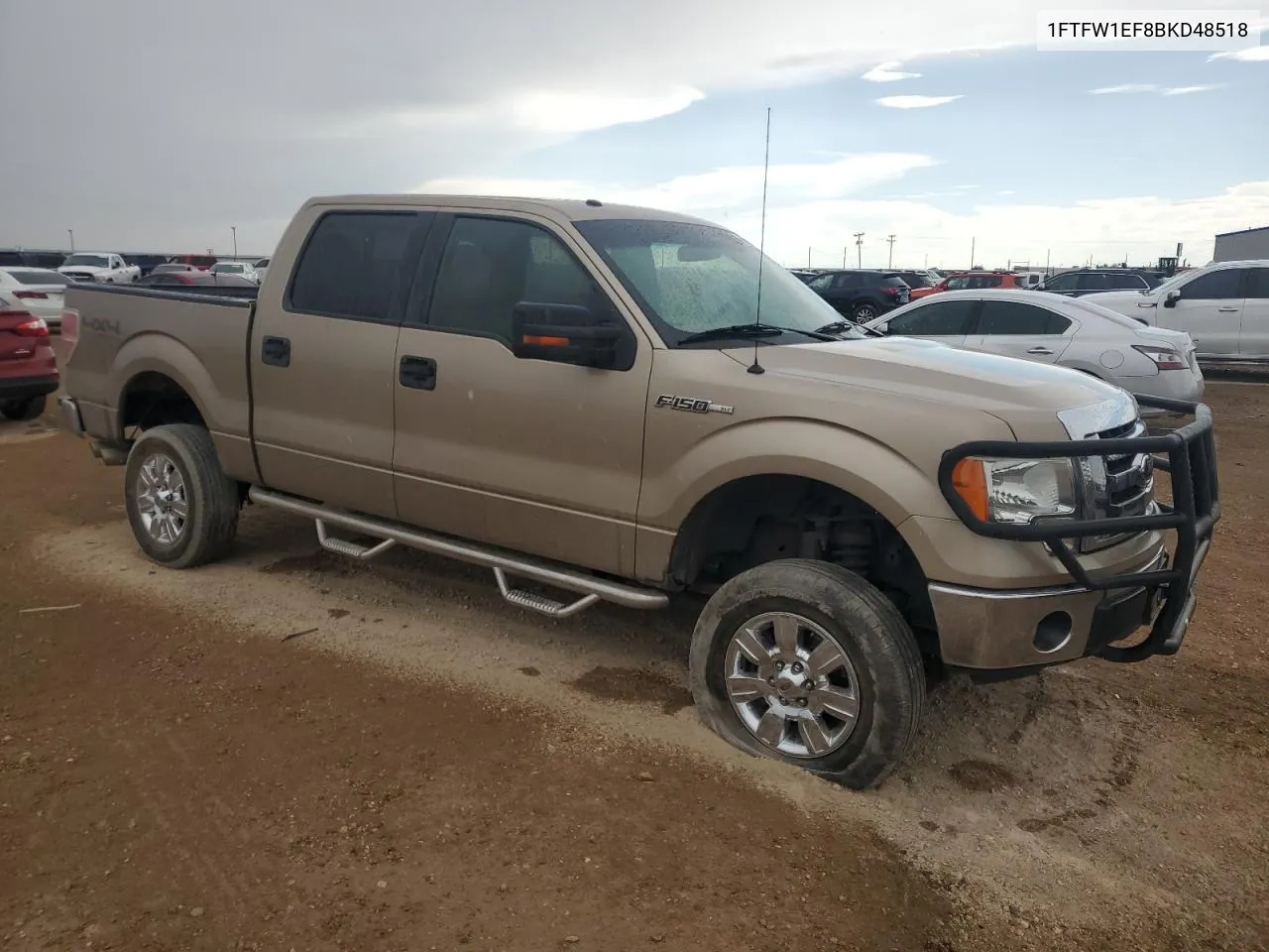 1FTFW1EF8BKD48518 2011 Ford F150 Supercrew