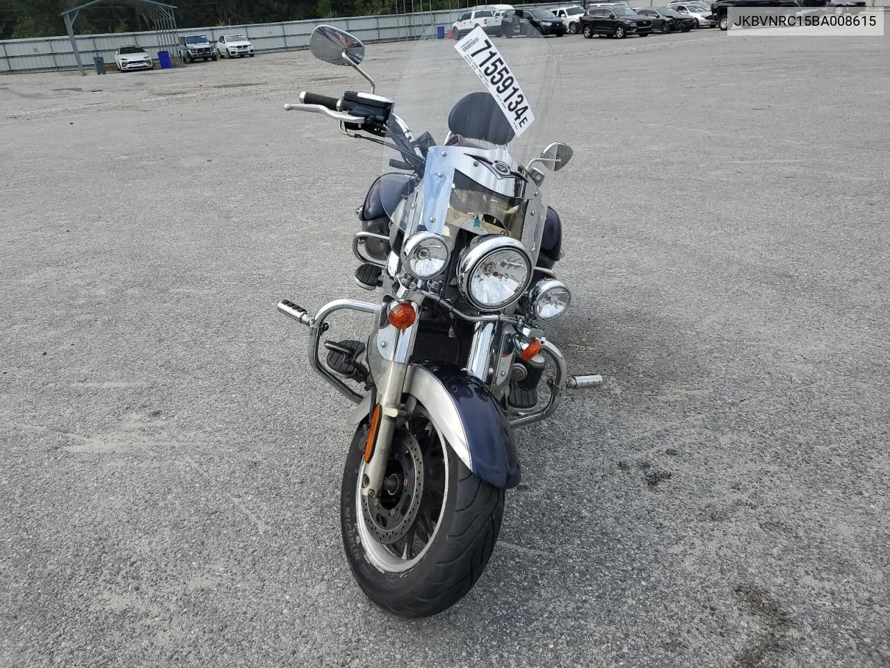 2011 Kawasaki Vn1700 C VIN: JKBVNRC15BA008615 Lot: 71559134