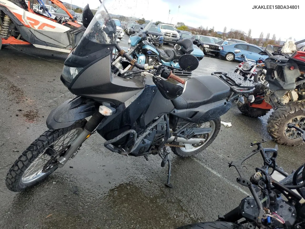 2011 Kawasaki Kl650 E VIN: JKAKLEE15BDA34801 Lot: 78759293