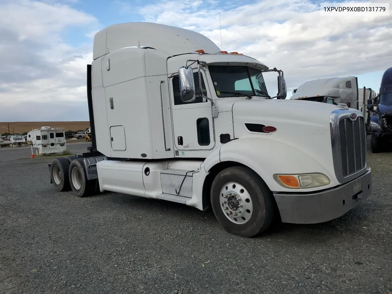 2011 Peterbilt 384 VIN: 1XPVDP9X0BD131779 Lot: 80332794