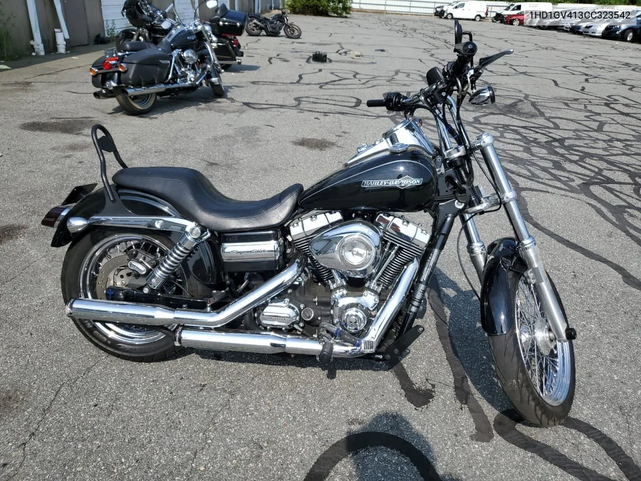 2012 Harley-Davidson Fxdc Dyna Super Glide VIN: 1HD1GV413CC323542 Lot: 58632704