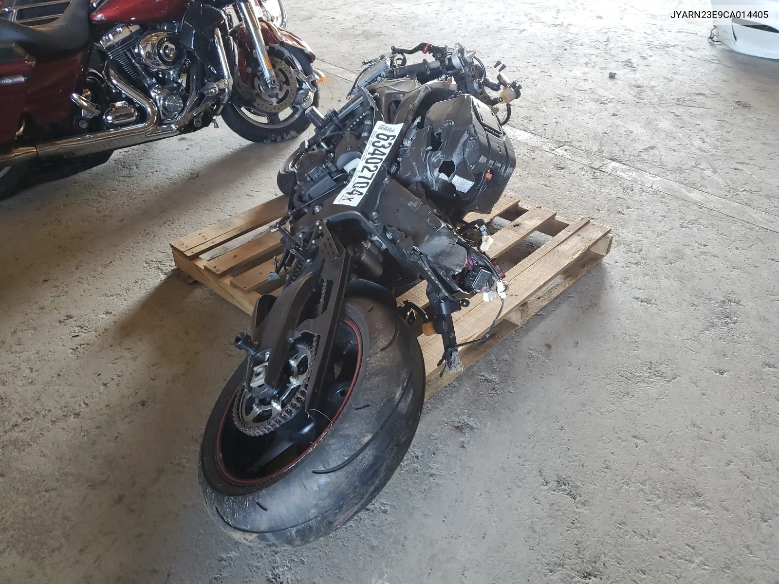 JYARN23E9CA014405 2012 Yamaha Yzfr1