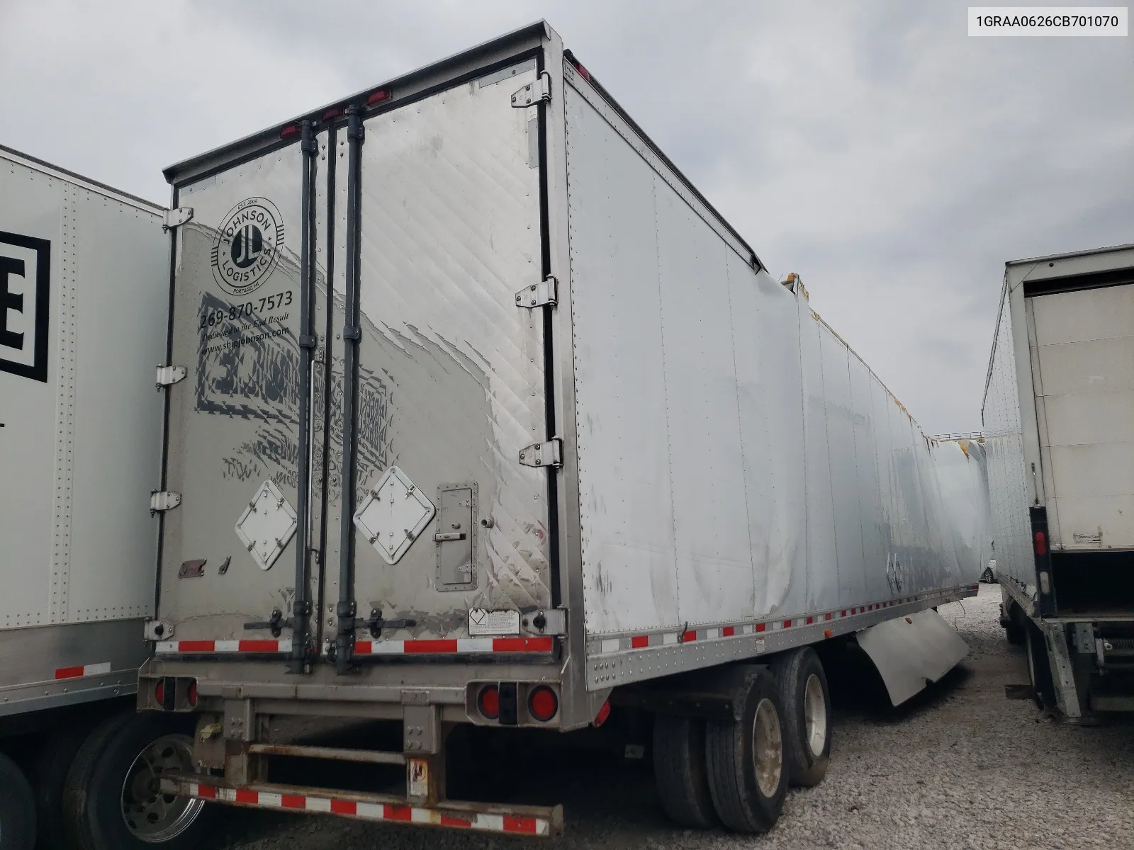 1GRAA0626CB701070 2012 Great Dane Trailer Semi Trail