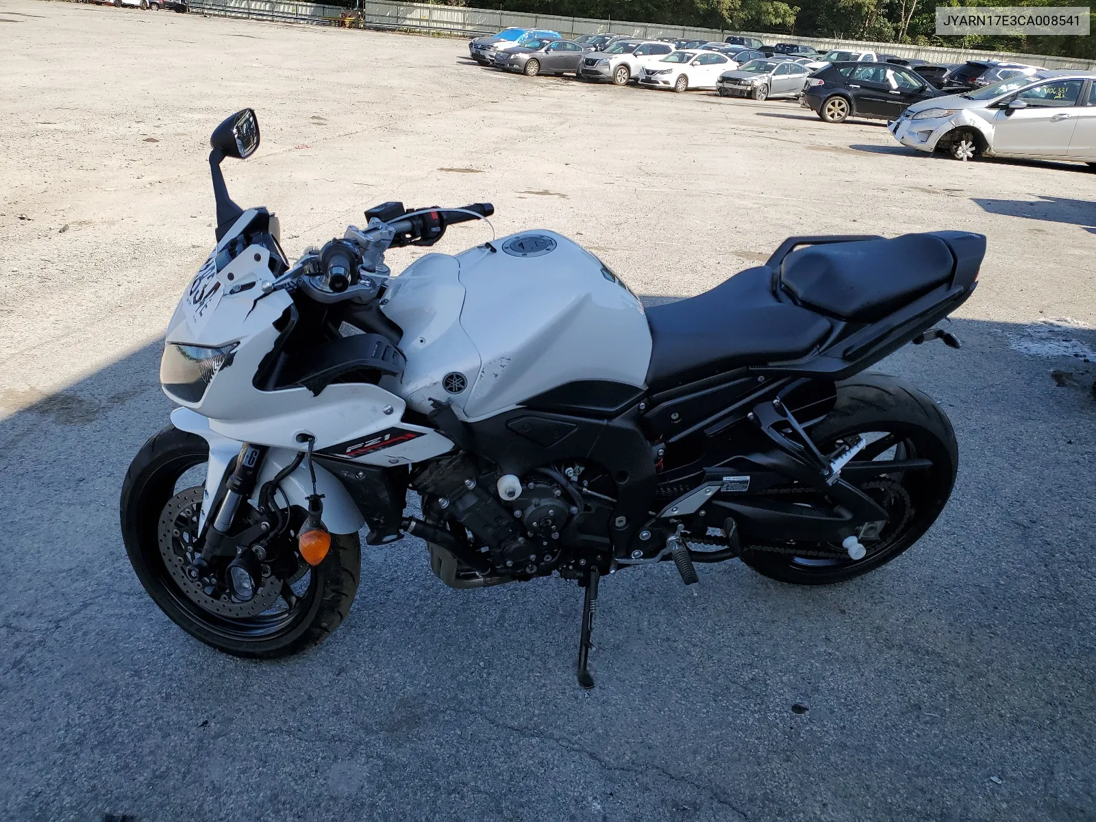 2012 Yamaha Fz1 S VIN: JYARN17E3CA008541 Lot: 68444834