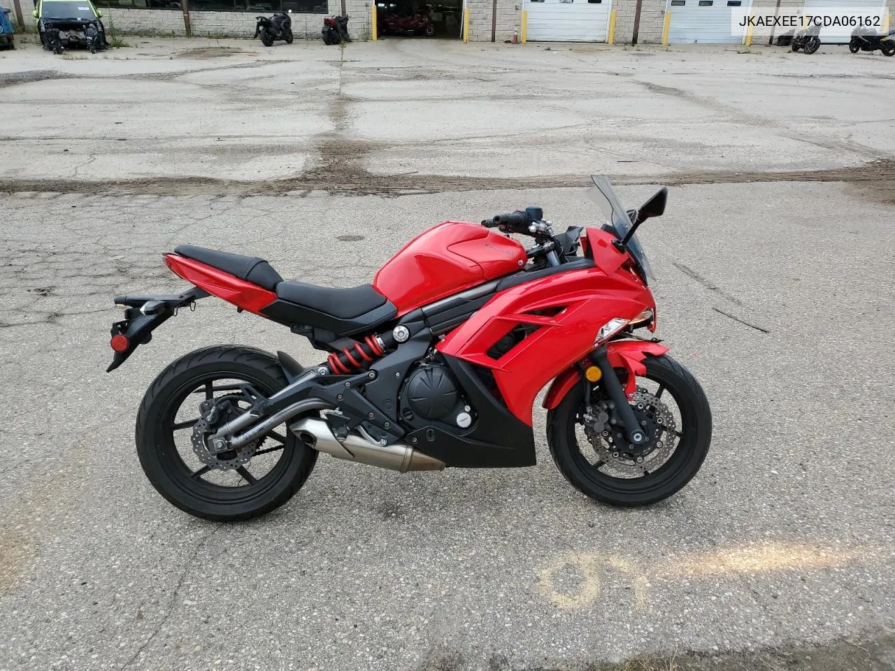 2012 Kawasaki Ex650 Ec VIN: JKAEXEE17CDA06162 Lot: 69007014