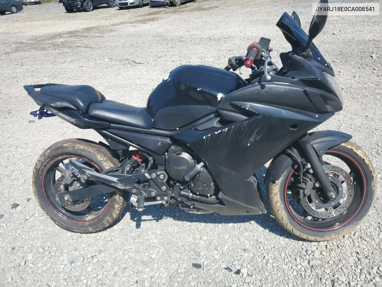 2012 Yamaha Fz6 R VIN: JYARJ18E0CA008541 Lot: 70490434