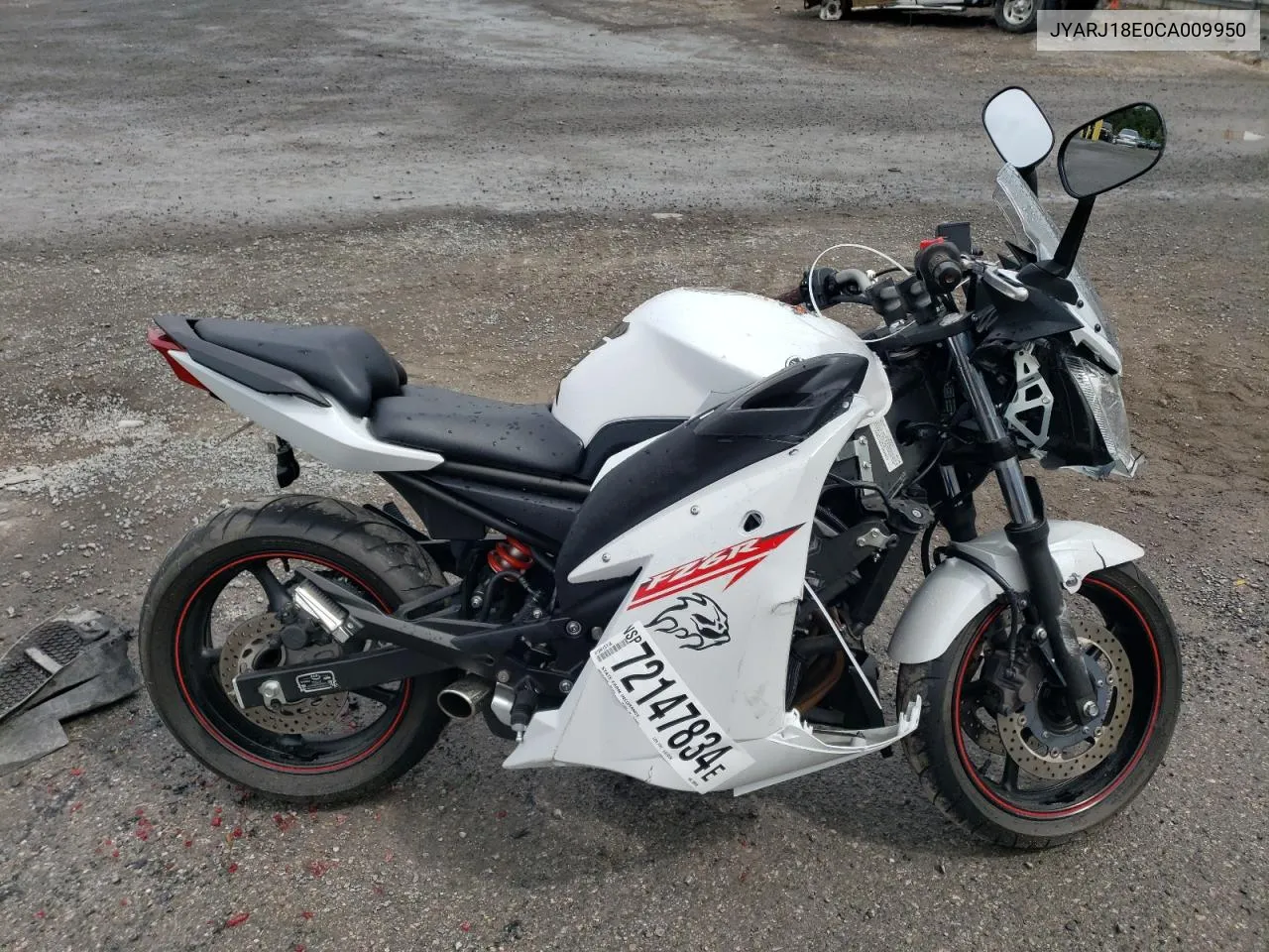 JYARJ18E0CA009950 2012 Yamaha Fz6 R