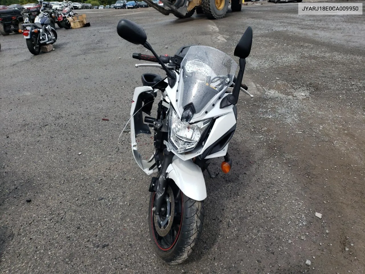 2012 Yamaha Fz6 R VIN: JYARJ18E0CA009950 Lot: 72147834