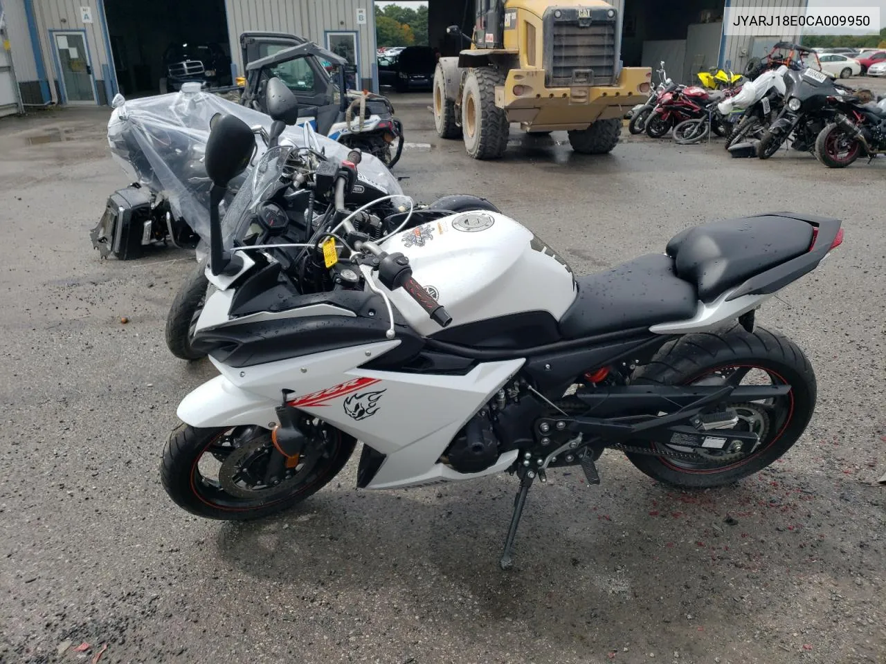 2012 Yamaha Fz6 R VIN: JYARJ18E0CA009950 Lot: 72147834