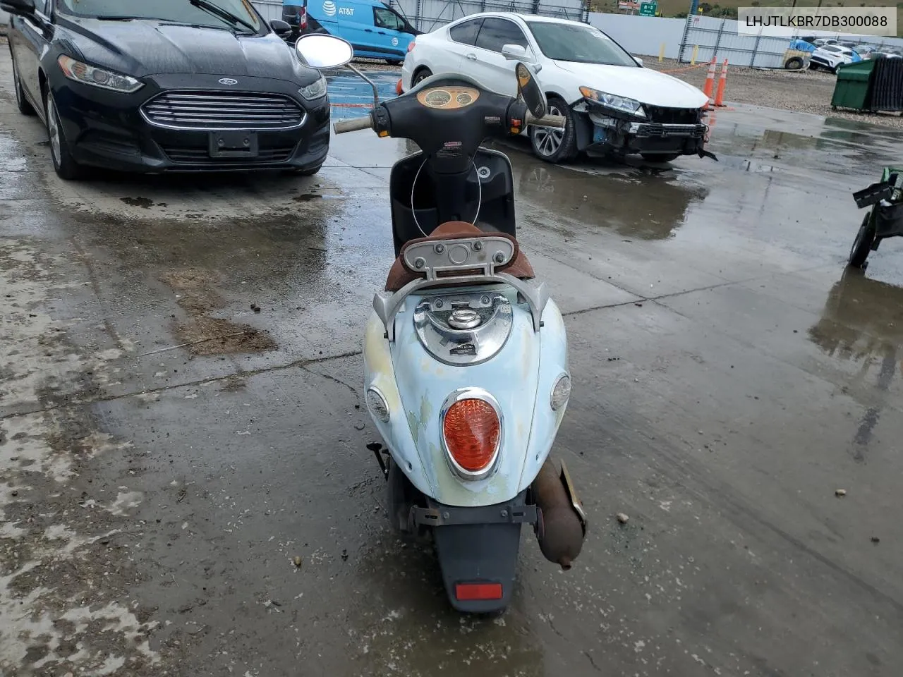 2013 Bashan Bashan Scooter VIN: LHJTLKBR7DB300088 Lot: 53889564