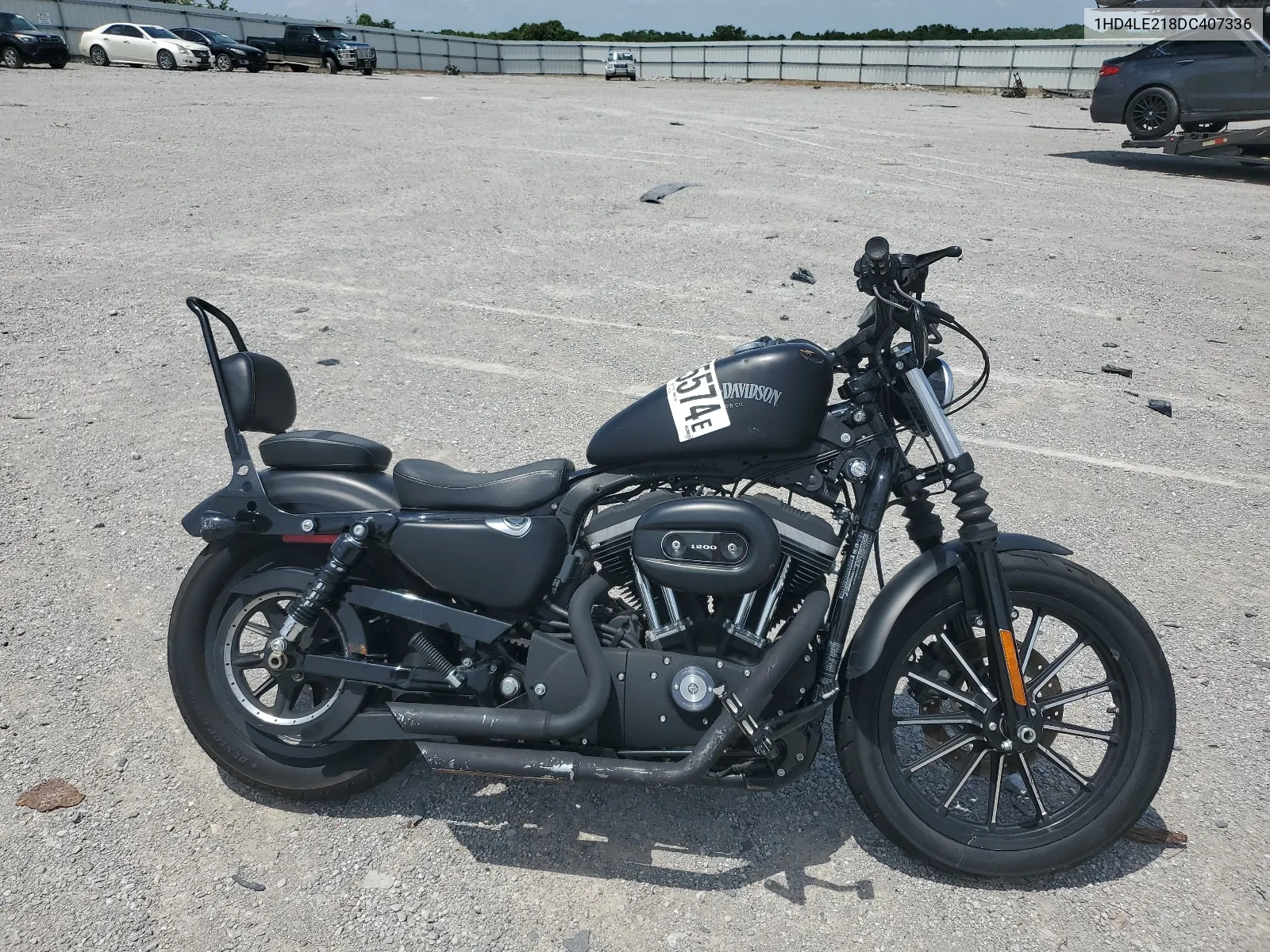 1HD4LE218DC407336 2013 Harley-Davidson Xl883 Iron 883