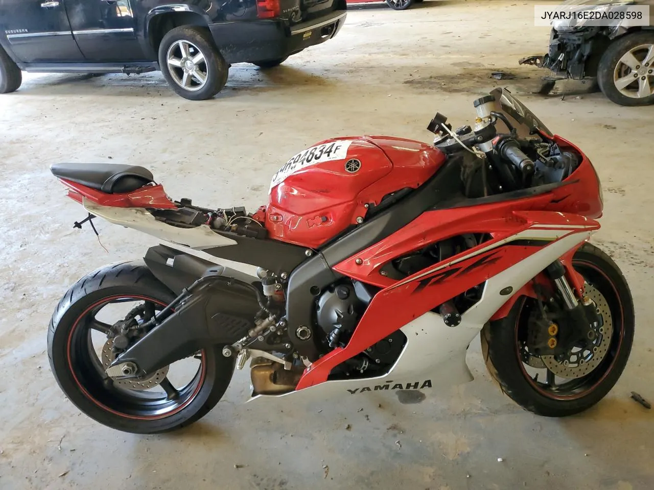 JYARJ16E2DA028598 2013 Yamaha Yzfr6