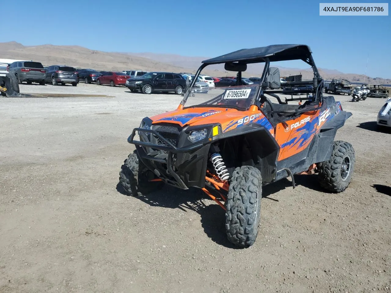 2013 Polaris Rzr 900 Xp Eps VIN: 4XAJT9EA9DF681786 Lot: 67096504