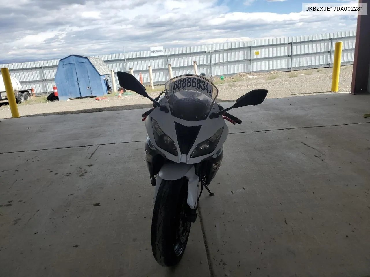 2013 Kawasaki Zx636 E VIN: JKBZXJE19DA002281 Lot: 68886834