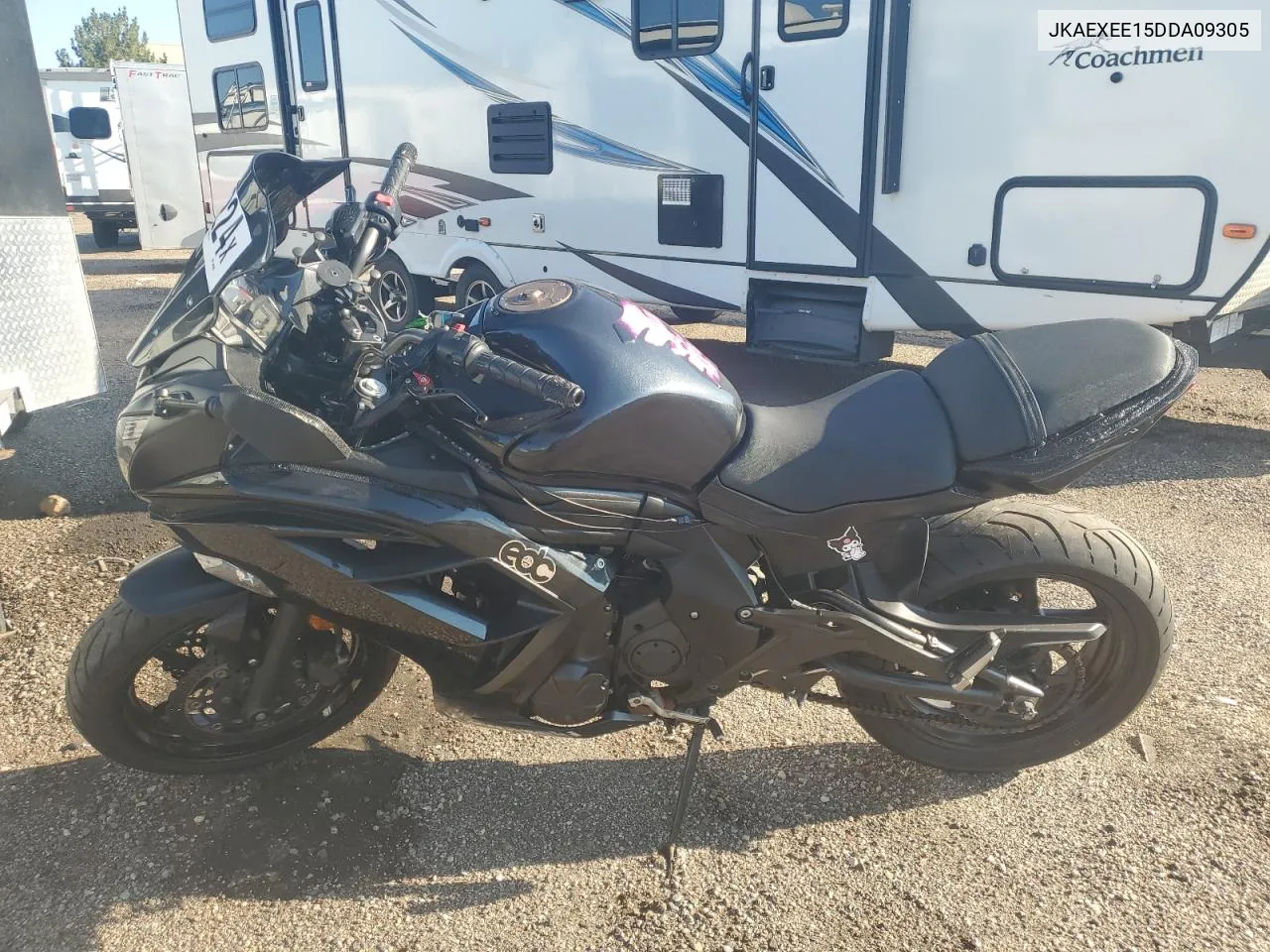 2013 Kawasaki Ex650 E VIN: JKAEXEE15DDA09305 Lot: 70521224