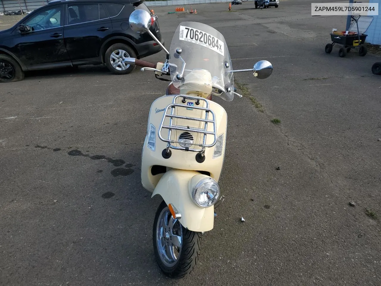 2013 Vespa Gts 300 Super VIN: ZAPM459L7D5901244 Lot: 70620684