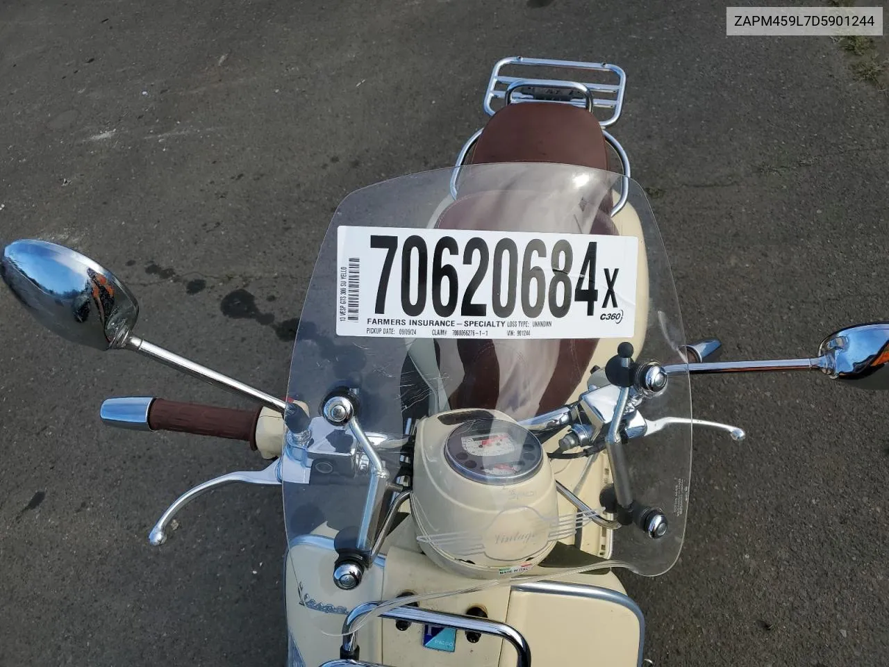 ZAPM459L7D5901244 2013 Vespa Gts 300 Super