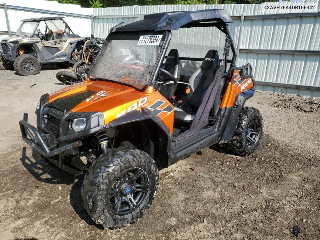 2013 Polaris Rzr 800 VIN: 4XAVH76A4DB156342 Lot: 71279384