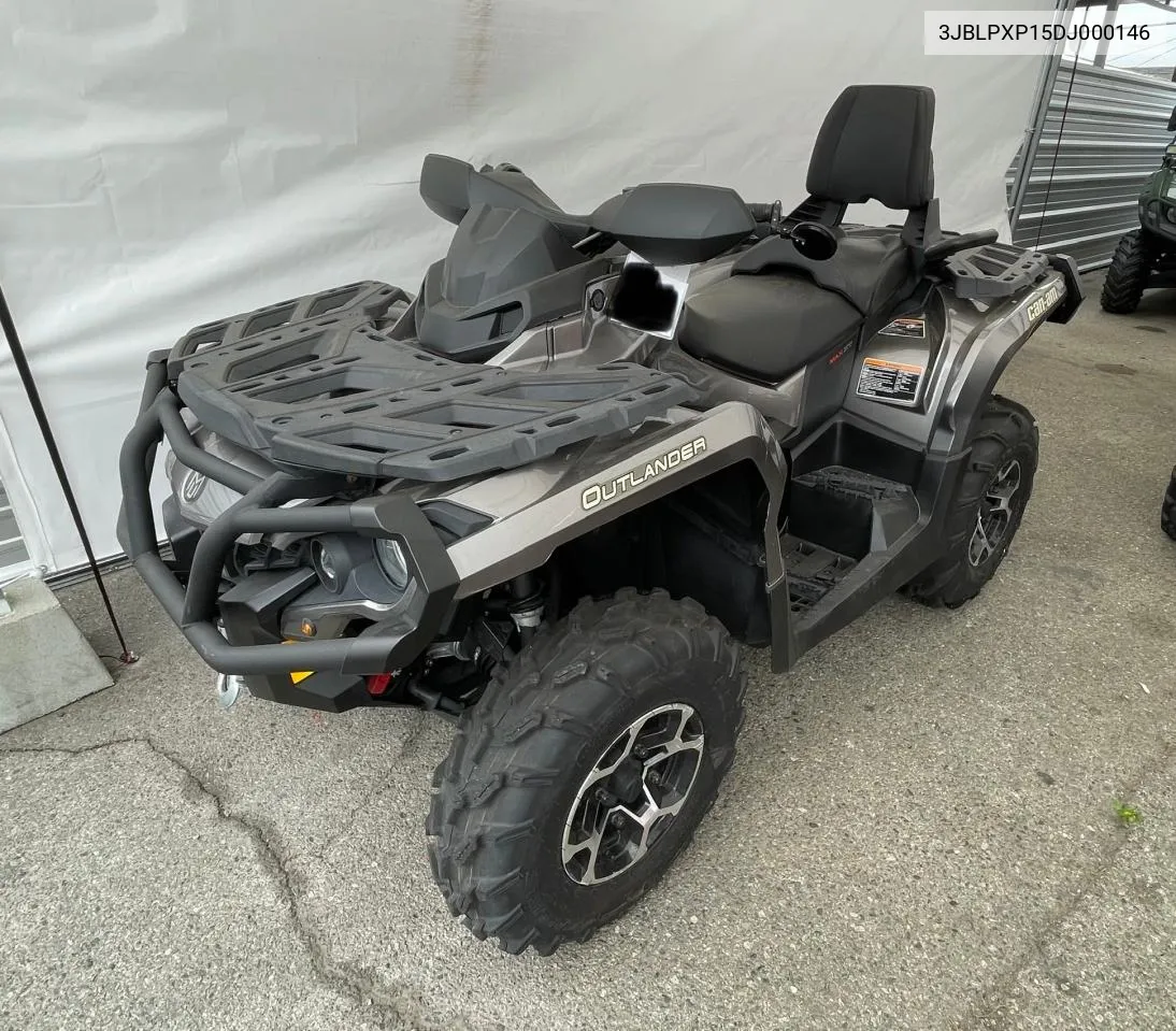 2013 Can-Am Outlander Max 1000 Xt VIN: 3JBLPXP15DJ000146 Lot: 71504904