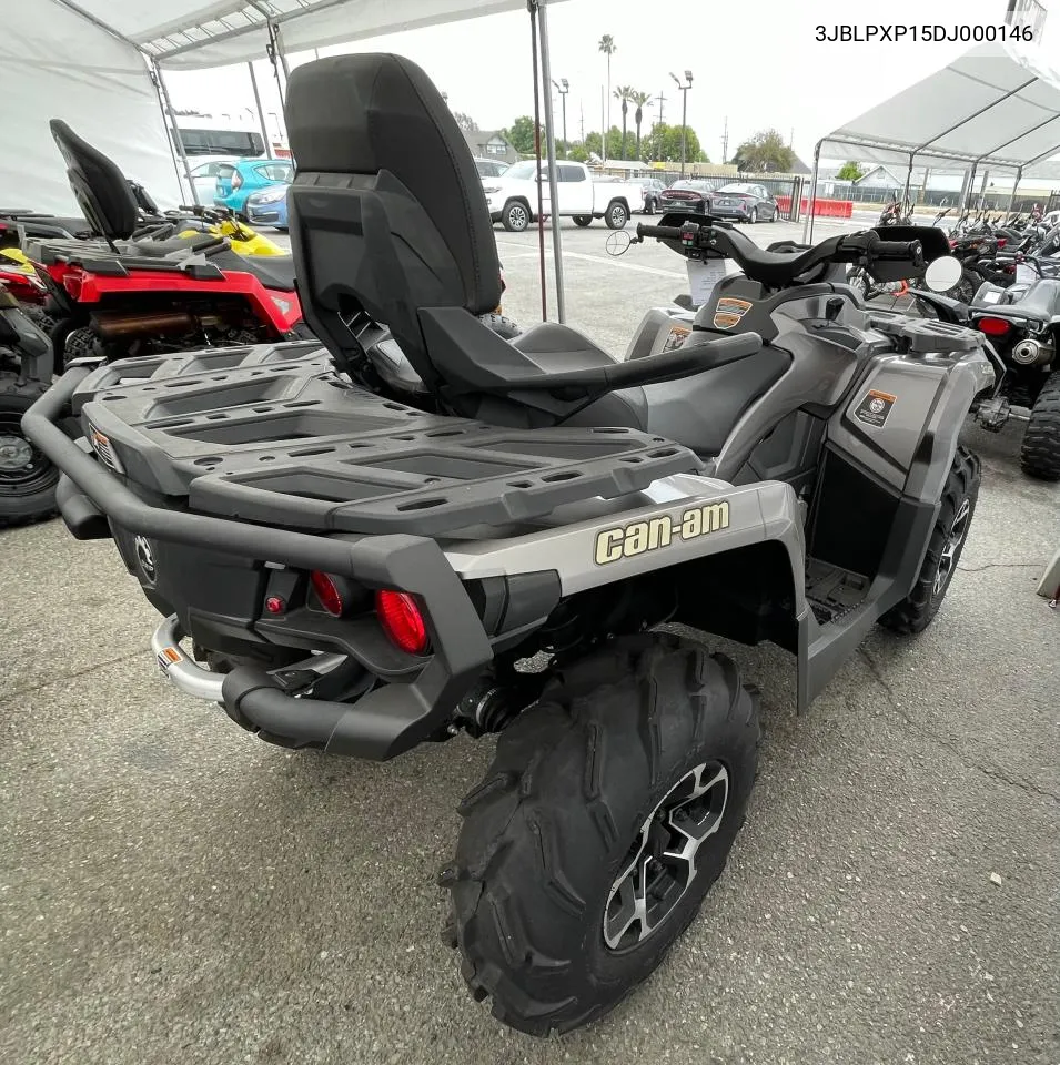 2013 Can-Am Outlander Max 1000 Xt VIN: 3JBLPXP15DJ000146 Lot: 71504904