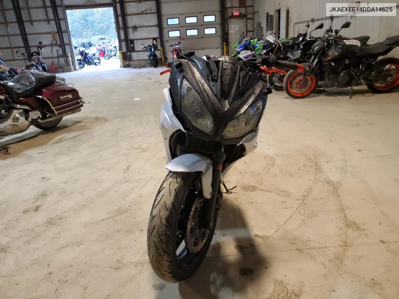 2013 Kawasaki Ex650 E VIN: JKAEXEE14DDA14625 Lot: 71577104