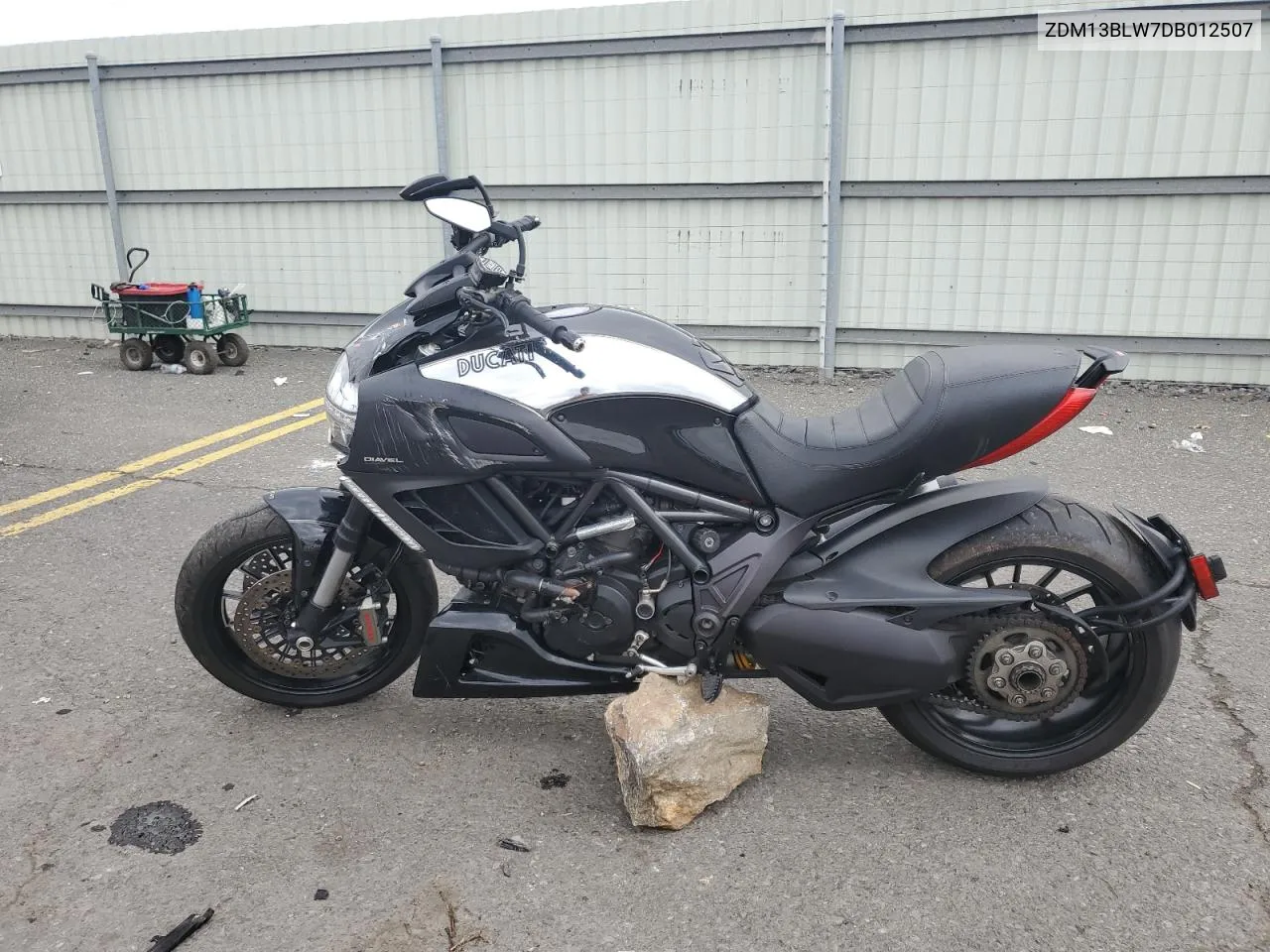 ZDM13BLW7DB012507 2013 Ducati Diavel