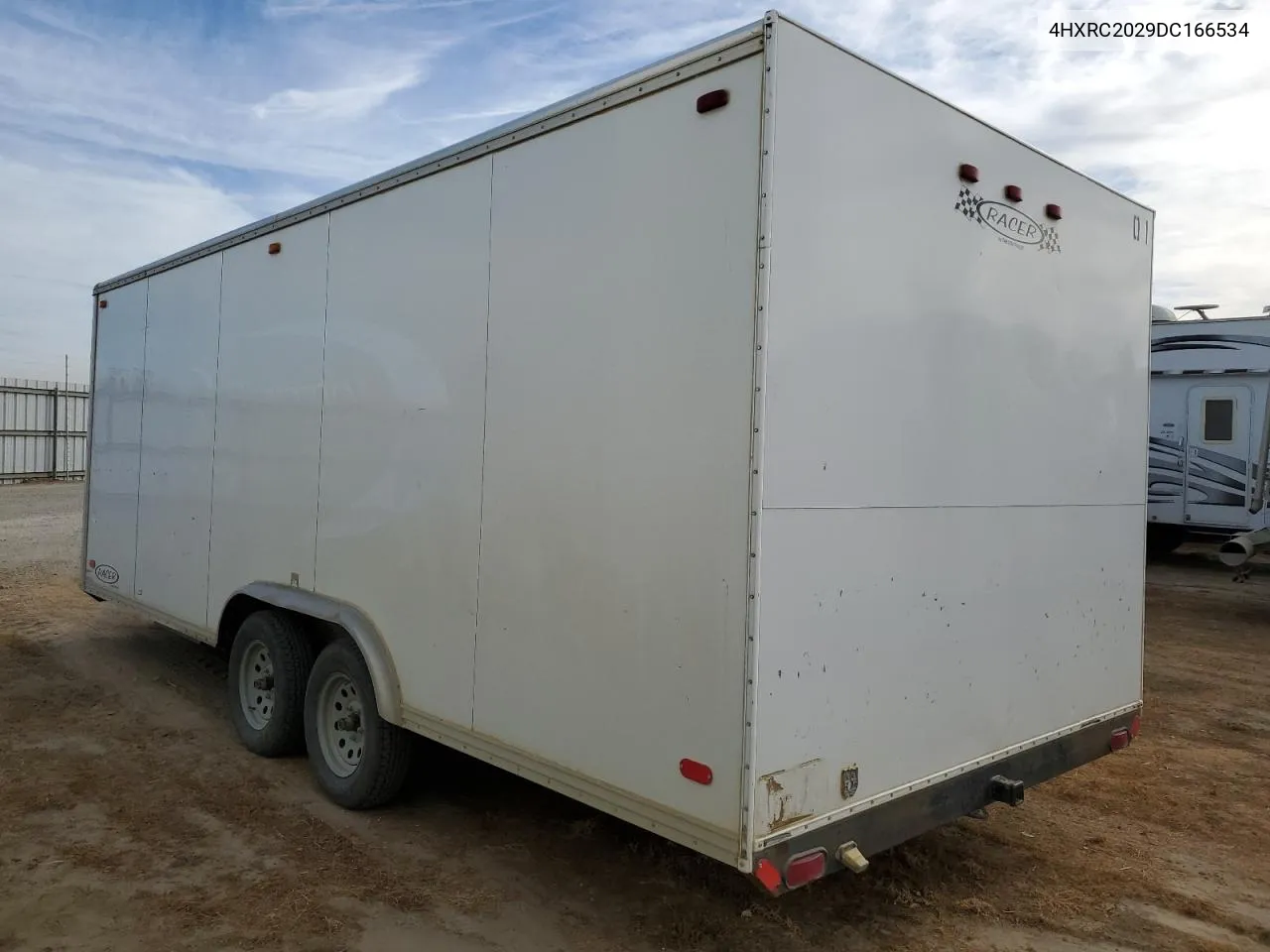 2013 Cargo Enclosed VIN: 4HXRC2029DC166534 Lot: 77745224