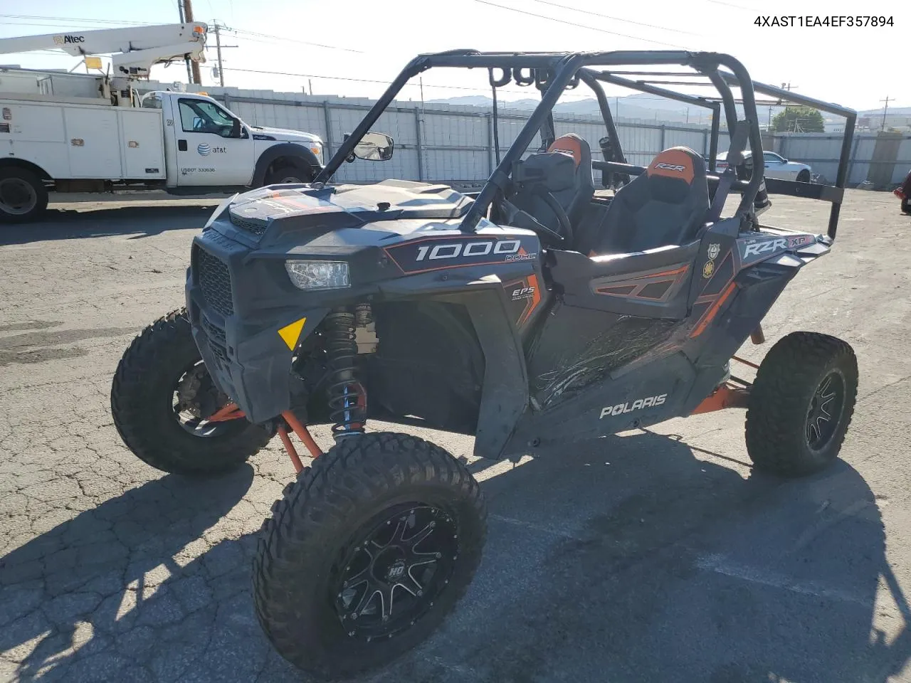 2014 Polaris Rzr 1000 Xp Eps VIN: 4XAST1EA4EF357894 Lot: 61094234