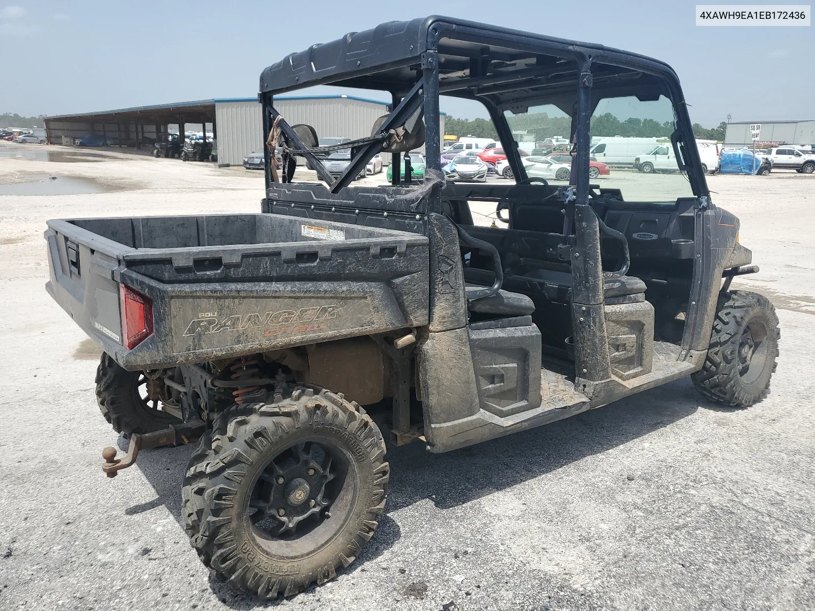 2014 Polaris Ranger 900 Crew VIN: 4XAWH9EA1EB172436 Lot: 65643004