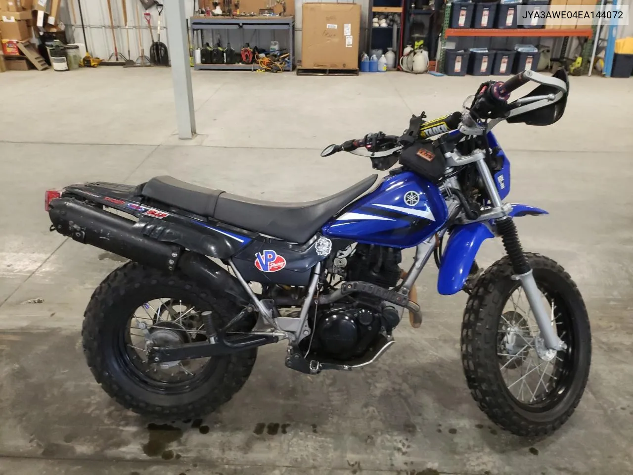 2014 Yamaha Tw200 VIN: JYA3AWE04EA144072 Lot: 65645324