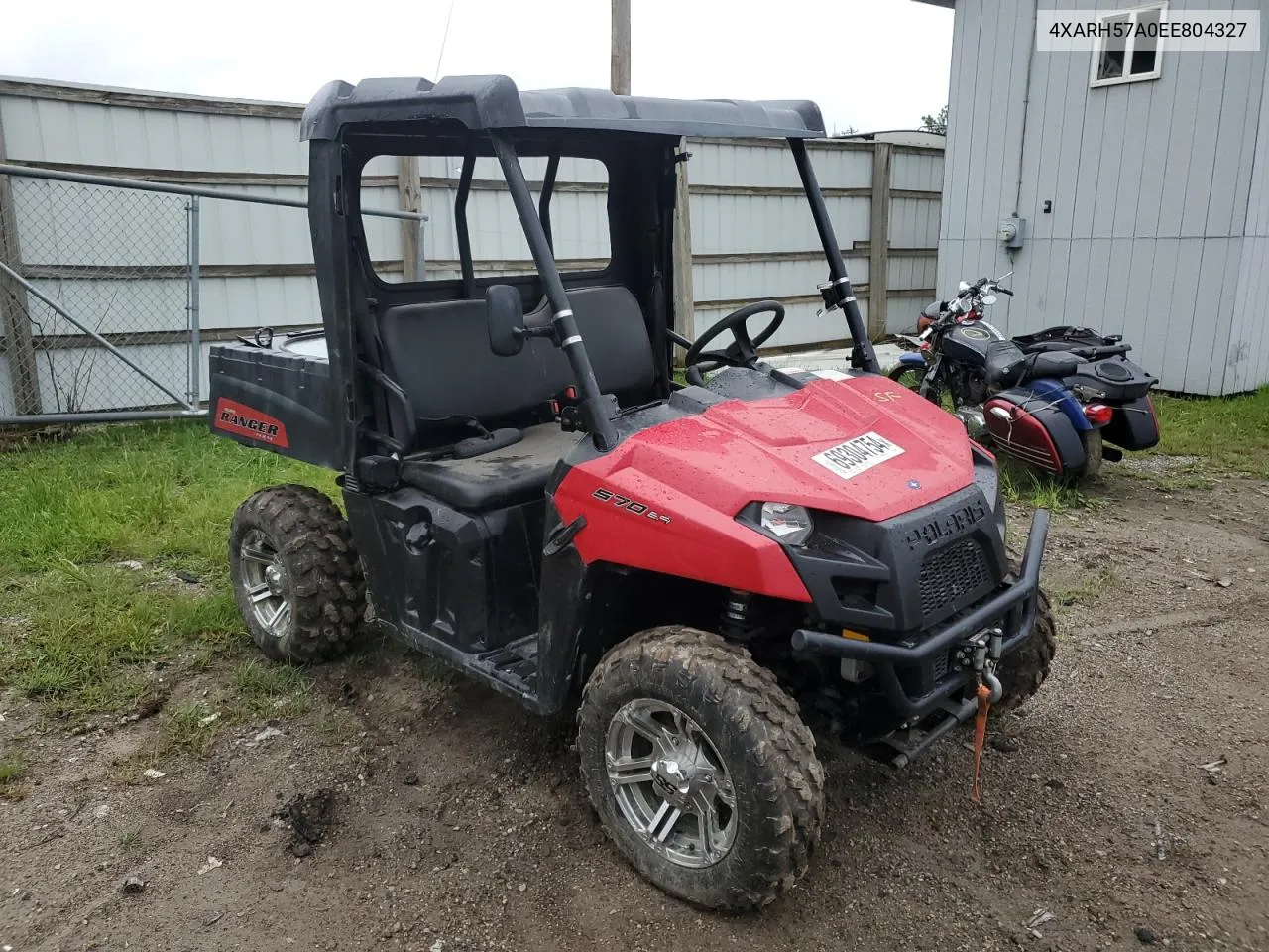 2014 Polaris Ranger 570 VIN: 4XARH57A0EE804327 Lot: 69304754