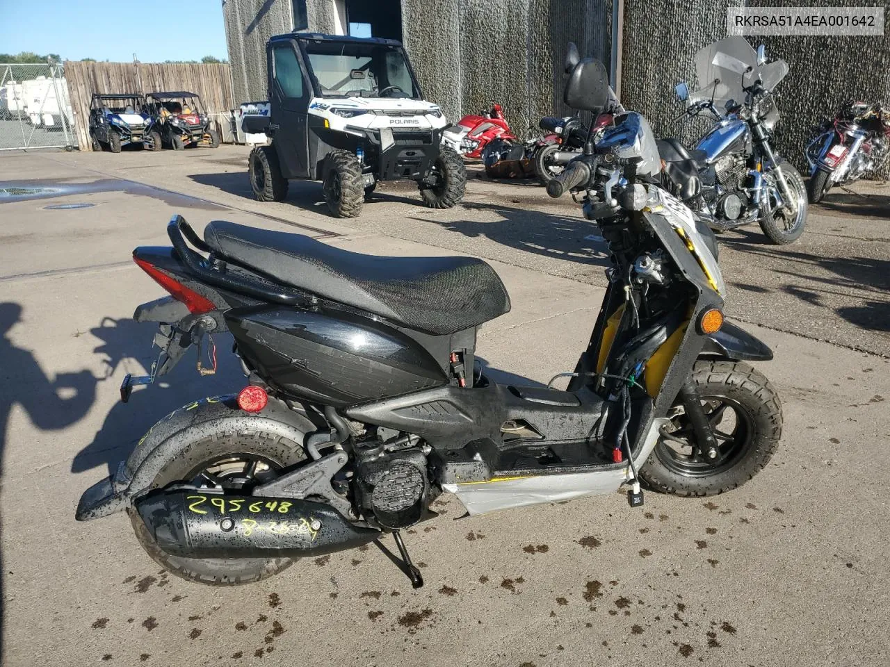 2014 Yamaha Yw50 Fx VIN: RKRSA51A4EA001642 Lot: 69667924