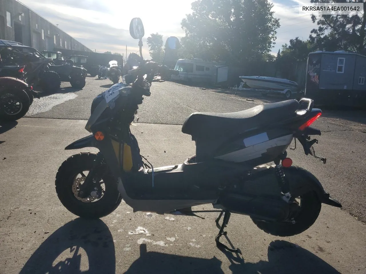 2014 Yamaha Yw50 Fx VIN: RKRSA51A4EA001642 Lot: 69667924