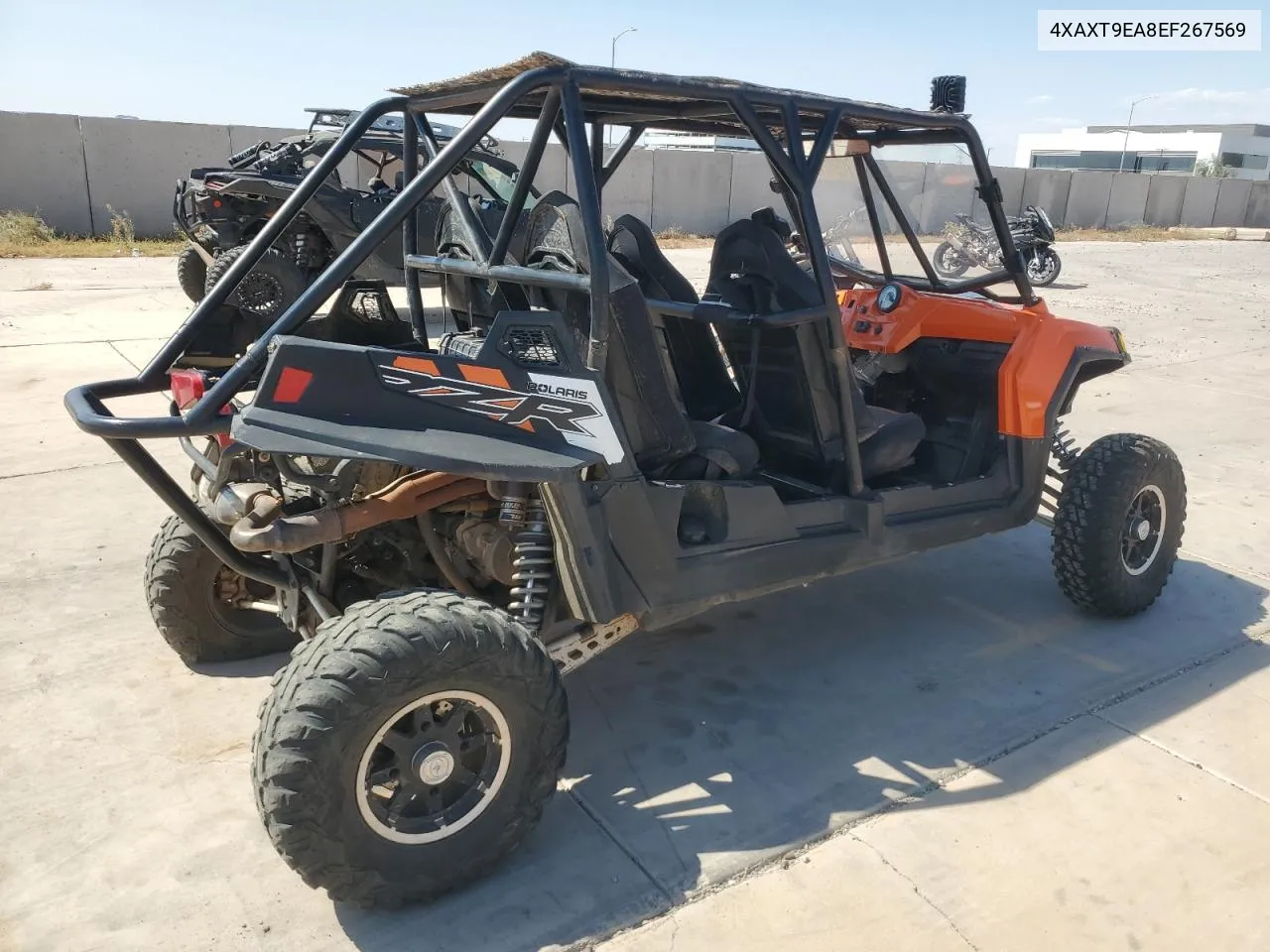 2014 Polaris Rzr 4 900 Xp Eps VIN: 4XAXT9EA8EF267569 Lot: 70242964