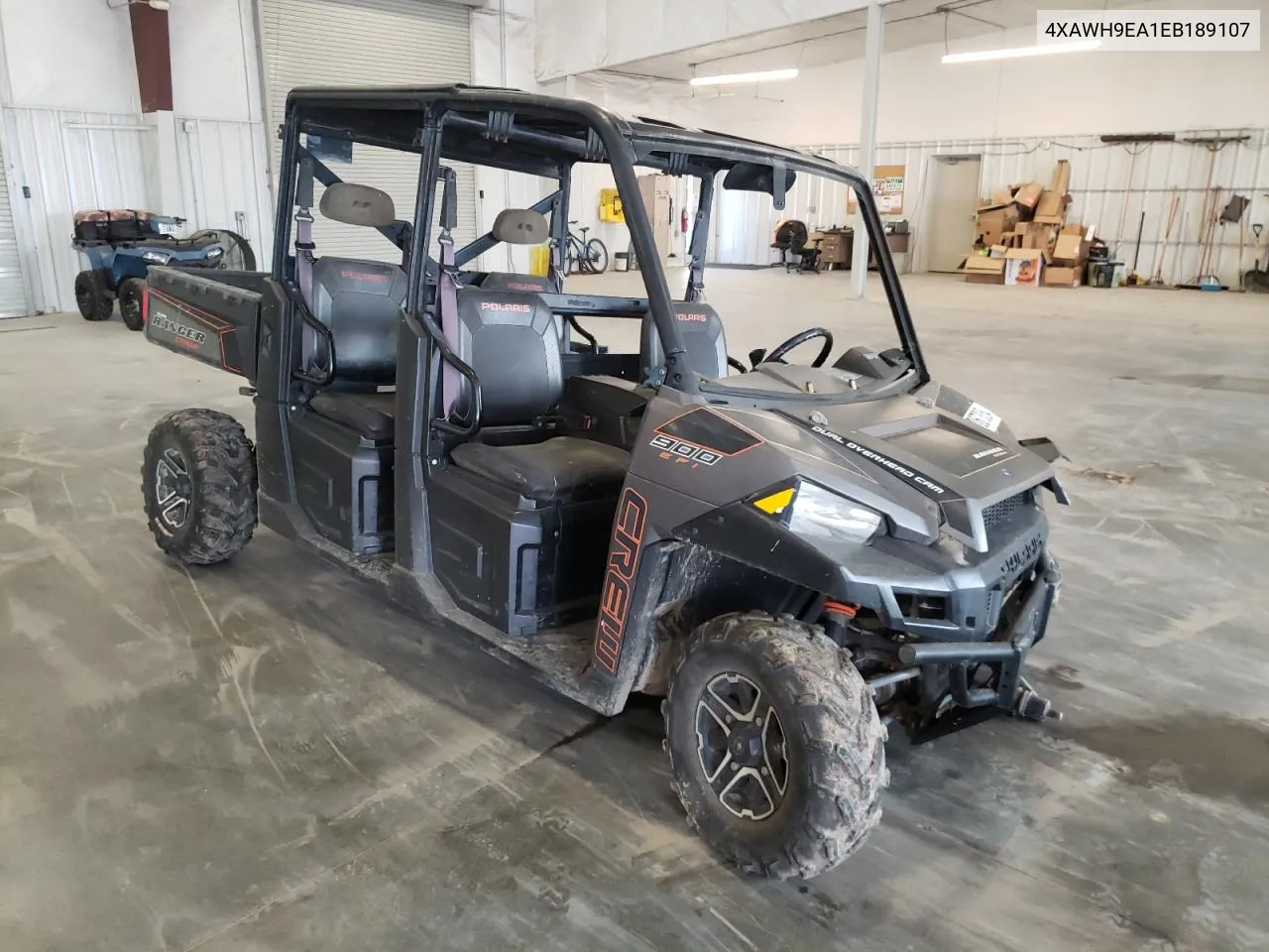 2014 Polaris Ranger 900 Crew VIN: 4XAWH9EA1EB189107 Lot: 70673354