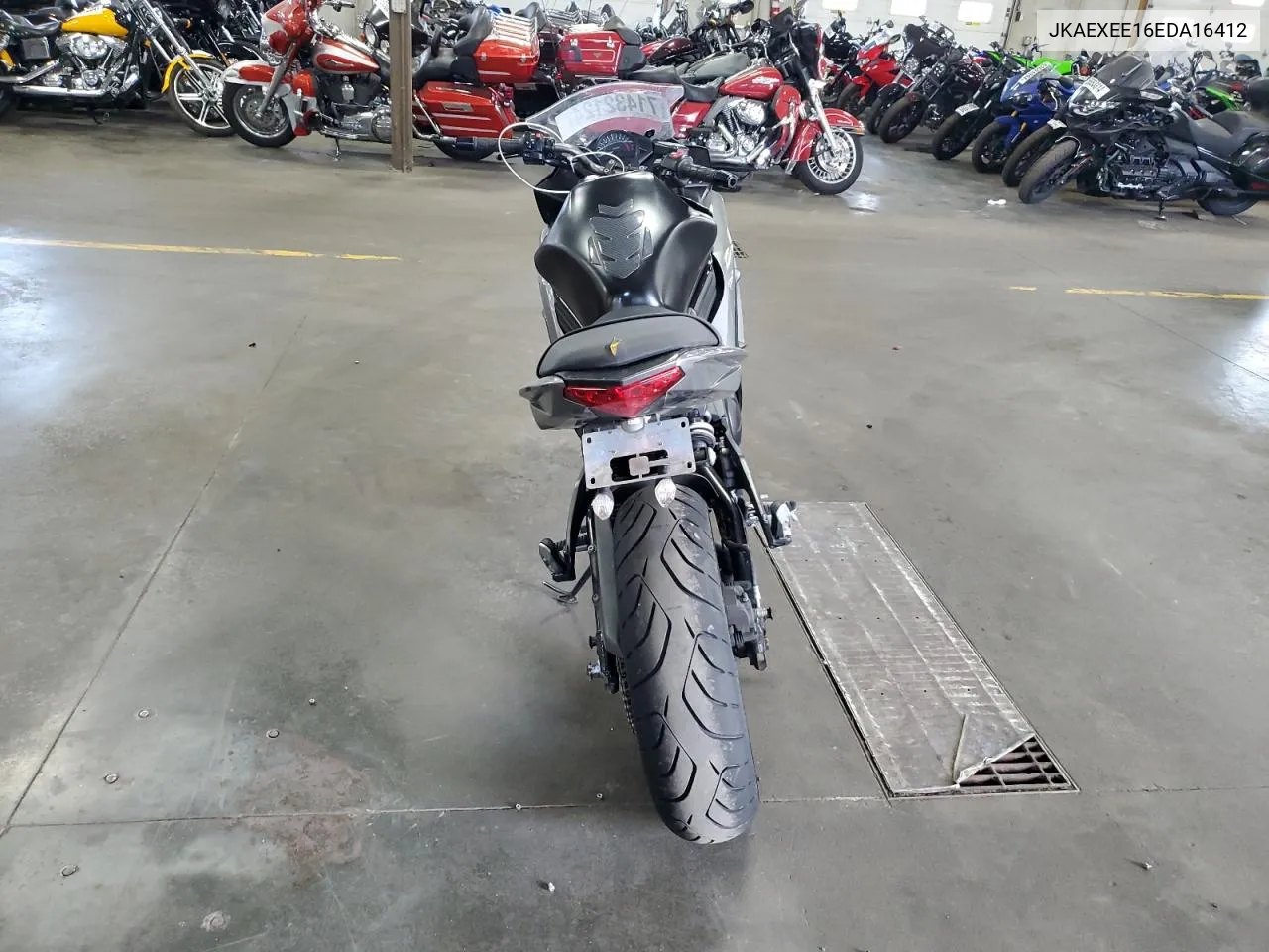 2014 Kawasaki Ex650 E VIN: JKAEXEE16EDA16412 Lot: 71432124