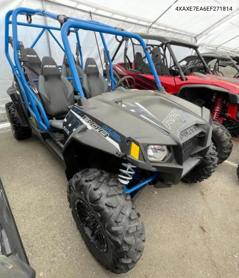 2014 Polaris Rzr 4 800 Eps VIN: 4XAXE7EA6EF271814 Lot: 71505114