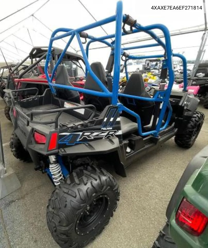 2014 Polaris Rzr 4 800 Eps VIN: 4XAXE7EA6EF271814 Lot: 71505114