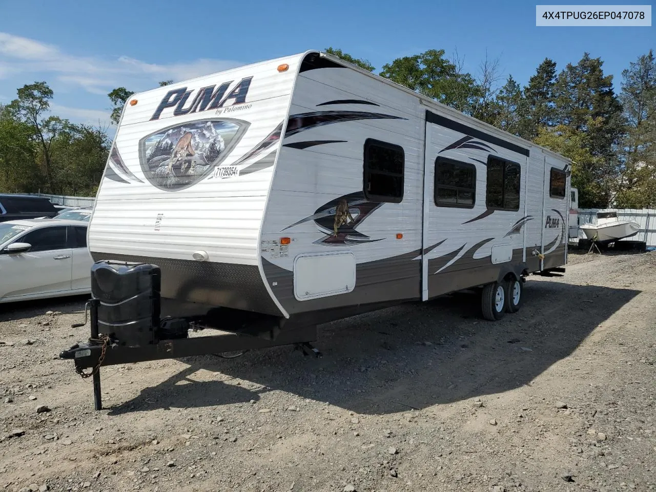 4X4TPUG26EP047078 2014 Puma Palomino M