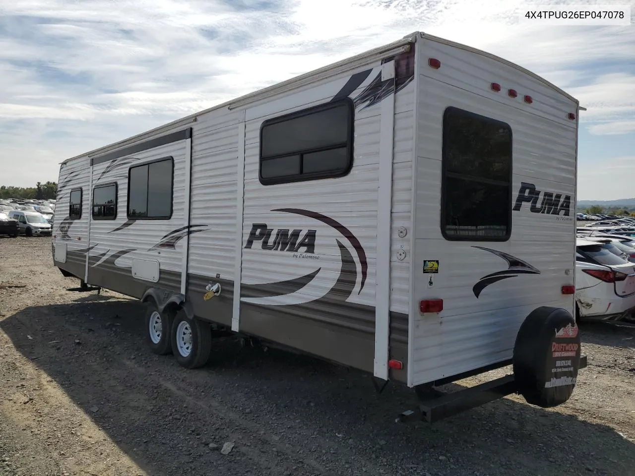 4X4TPUG26EP047078 2014 Puma Palomino M