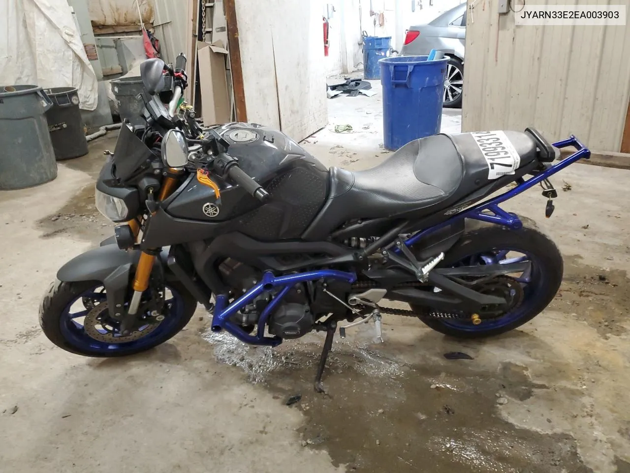 2014 Yamaha Fz09 VIN: JYARN33E2EA003903 Lot: 71993314