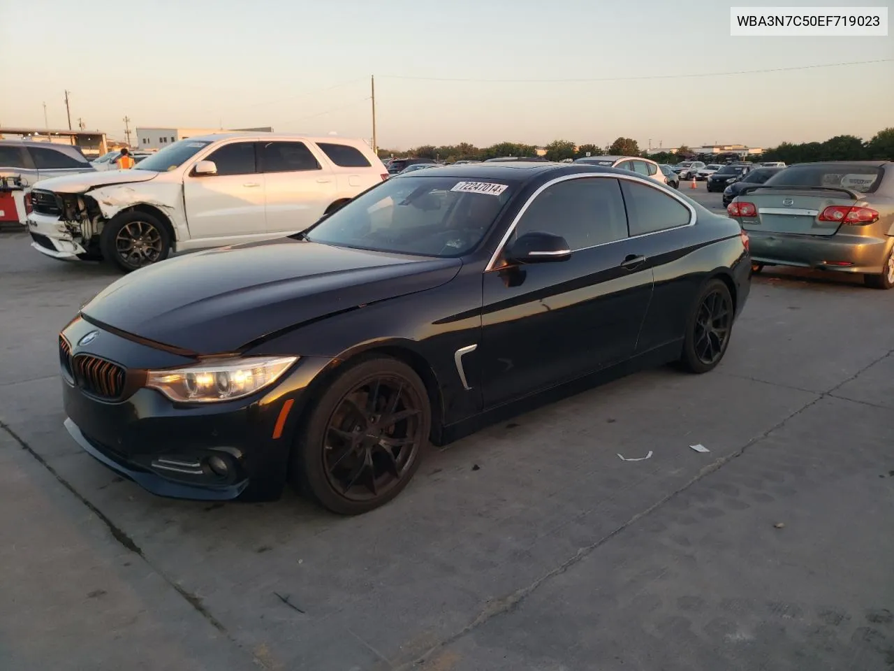 2014 BMW 428 I VIN: WBA3N7C50EF719023 Lot: 72247014