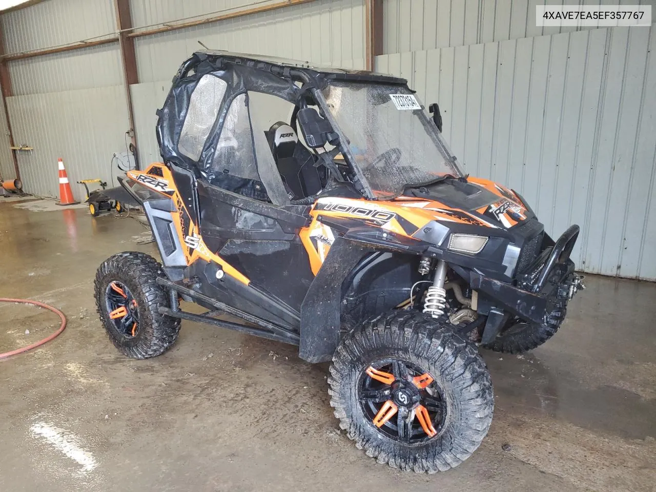 2017 Polaris Rzr S 1000 Eps VIN: 4XAVE7EA5EF357767 Lot: 72373154