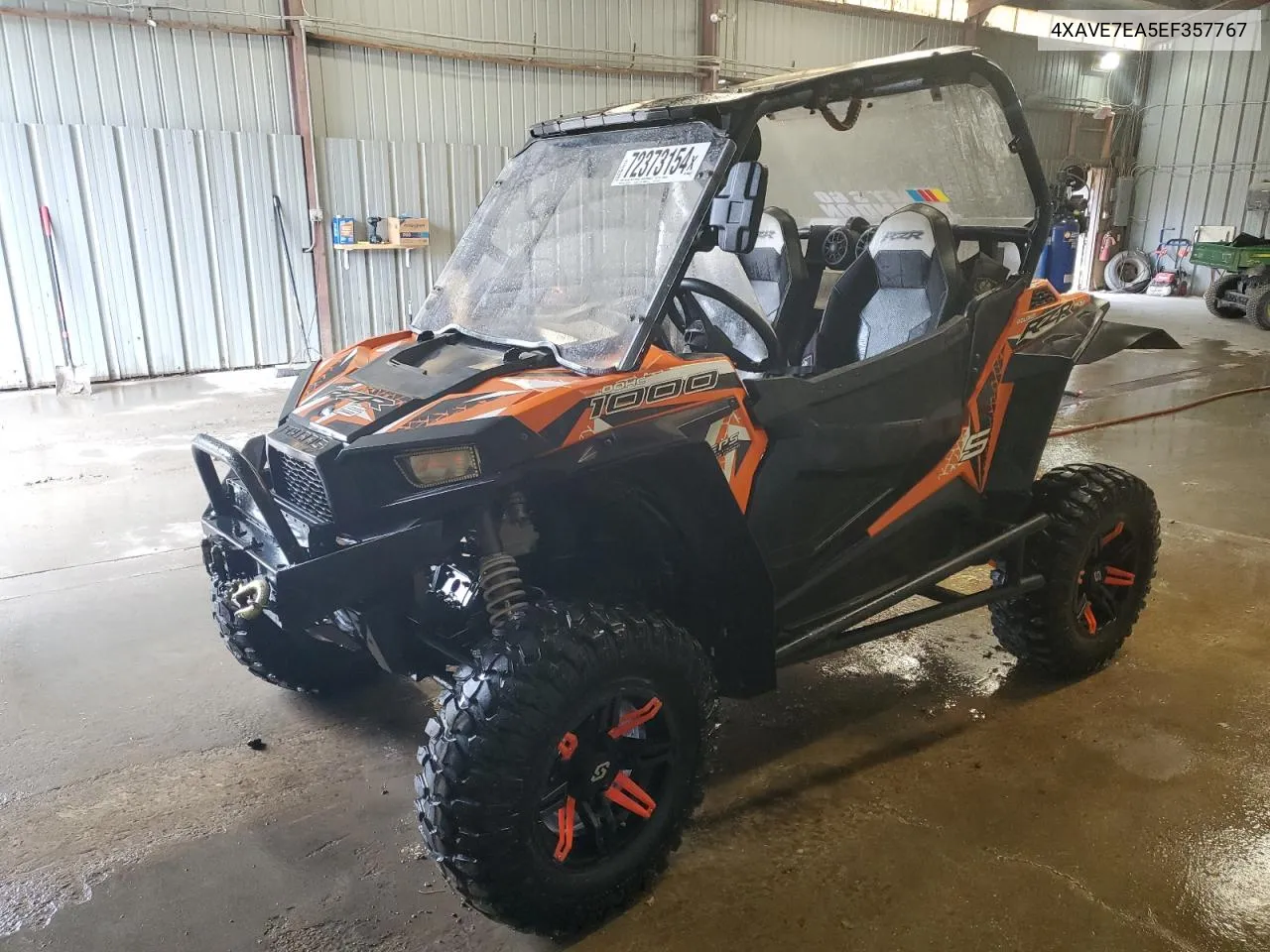 2017 Polaris Rzr S 1000 Eps VIN: 4XAVE7EA5EF357767 Lot: 72373154