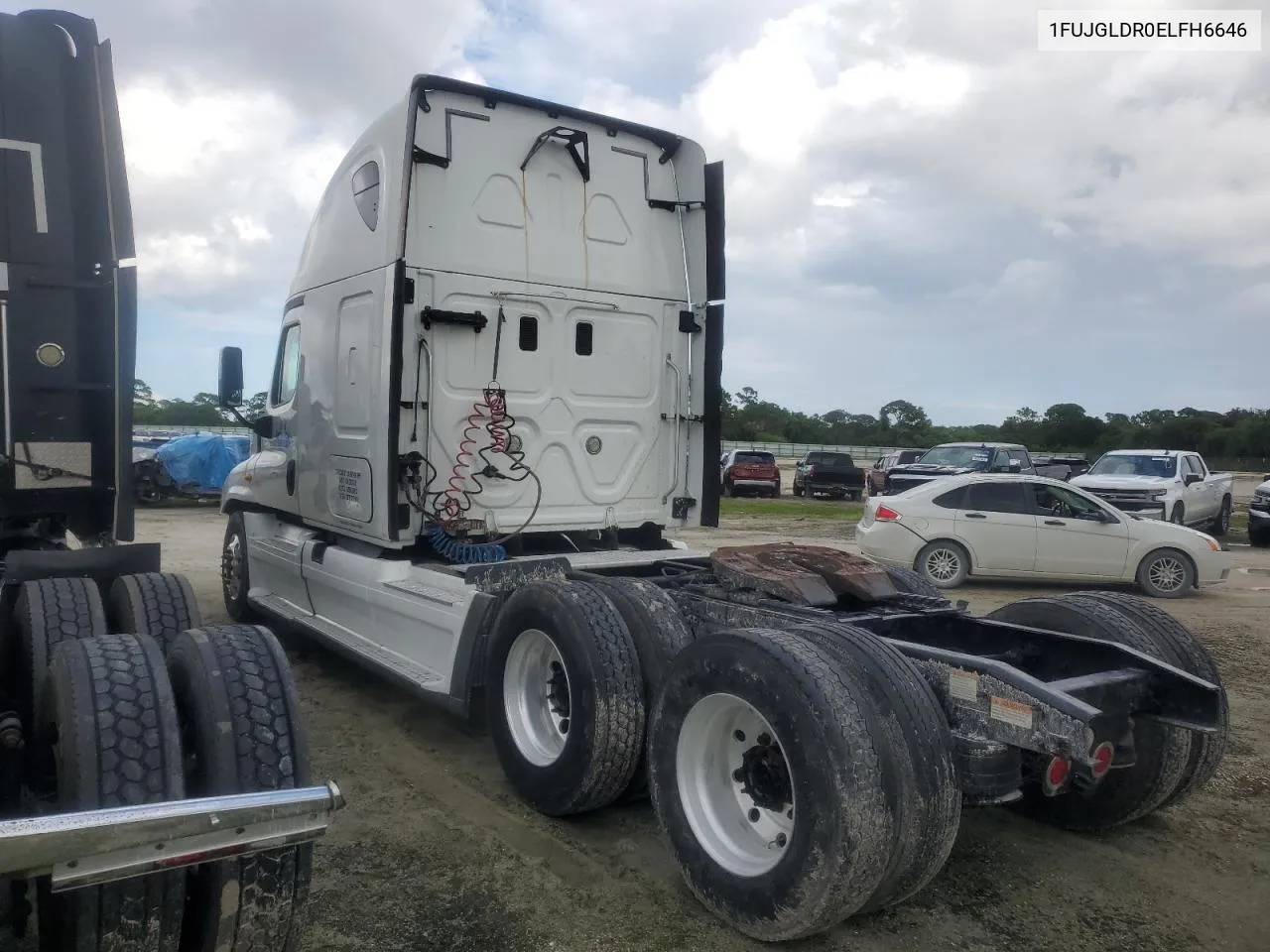 2014 Freightliner Cascadia 125 VIN: 1FUJGLDR0ELFH6646 Lot: 72686404