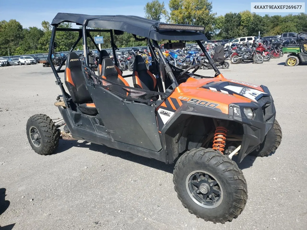 2014 Polaris Rzr 4 900 Xp Eps VIN: 4XAXT9EAXEF269677 Lot: 73247624