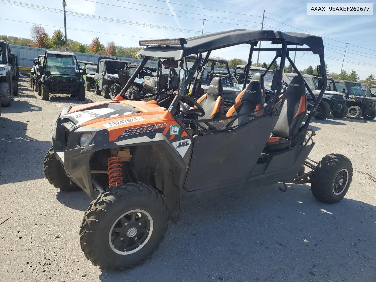 2014 Polaris Rzr 4 900 Xp Eps VIN: 4XAXT9EAXEF269677 Lot: 73247624